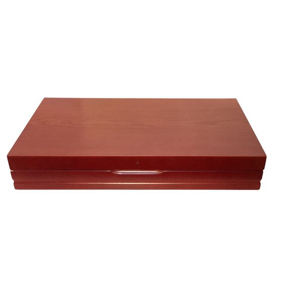 Internal Silver Company Gold Plated 85 pcs Flat Wares Pattern Grande Antique NEW - Picture 4 of 14